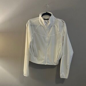 lululemon athletica White Bomber Jacket